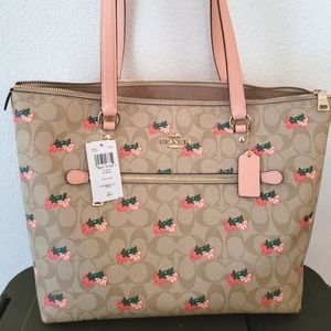 Authentic strawberry 🍓 Coach collection shoulder purse